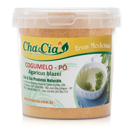 Cogumelo em Pó - Agaricus blazei Murril 60g