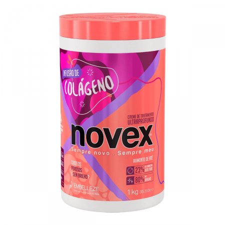 Creme de Tratamento para Cabelo Novex Infusão de Colágeno com 1Kg