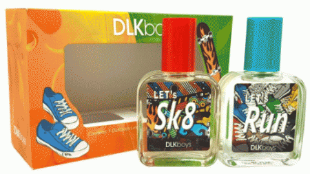 Kit Delikad DLK Boys Let's Sk8 e Let's Run - 2x30ml