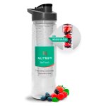 Water Bottle com Infusor Transparente Nutrify - 800ml