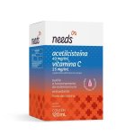 Acetilcisteína + Vitamina C Needs Xarope com 120ml