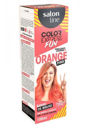 Tonalizante Salon Line Color Express Orange Pink 100ml