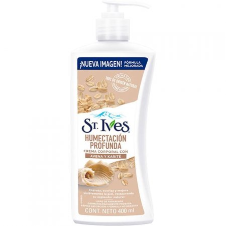 Aveia e Manteiga de Karité Hydrating St. Ives  - Hidratante Corporal 400ml