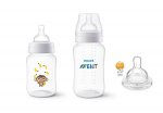 Kit Mamadeira Anti-Colic Macaco Philips Avent 3 uni - SCD809/34