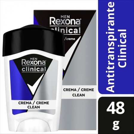 Desodorante Antitranspirante Rexona Clinical Classic 48g - Só