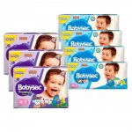 Kit 128 Fraldas Babysec Ultrasec Xg E 78 Premium Xg