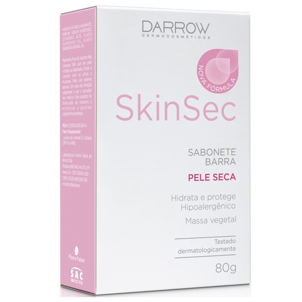Sabonete SkinSec Pele Seca