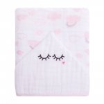 TOALHA DE BANHO BEBE SOFT 1,05 CM X 85 CM CÍLIOS