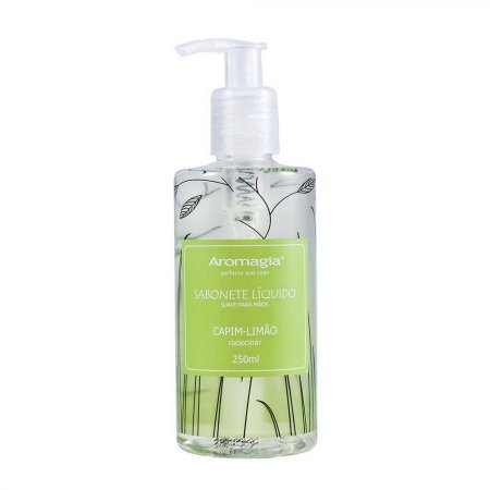 Sabonete Líquido Para As Mãos Capim Limão 250ml WNF