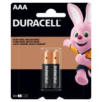 Pilha AAA Duracell Palito com 2 unidades