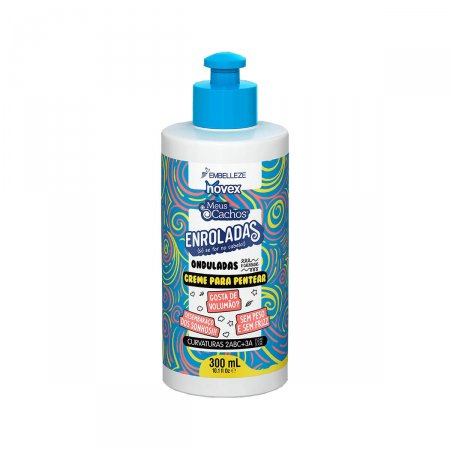 Creme de Pentear Novex Meus Cachos Enroladas Onduladas com 300ml