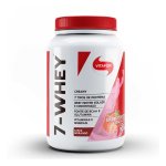Suplemento Vitafor 7-Whey Creamy Morango com 900g