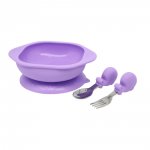 Kit Com Tigela e Primeiro Garfo e Colher