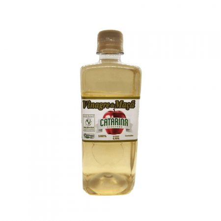 Vinagre de Maçã 100% Orgânico 600ml Catarina