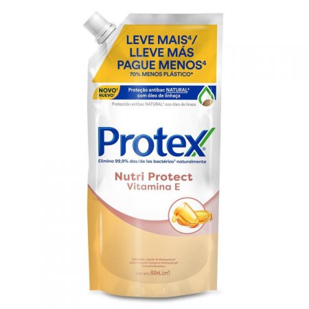 Sabonete Líquido Nutri Protect Vitamina E Refil com 500ml