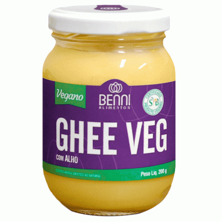Manteiga Ghee Vegano Benni 200g Alho