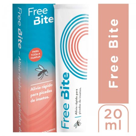Gel Pós Picadas de Insetos Free Bite com 20ml