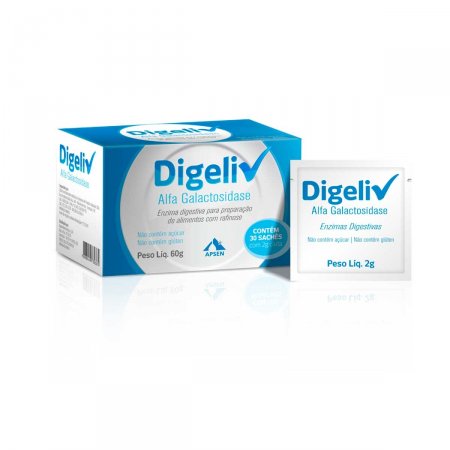Digeliv com 30 sachês de 2g cada