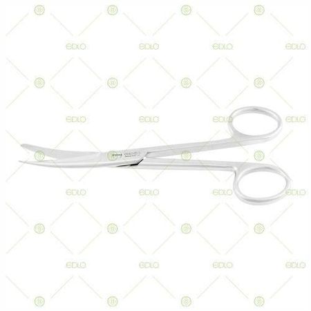 Tesoura Cirúrgica Standard Edlo - 15 cm - Romba-Fina Curva