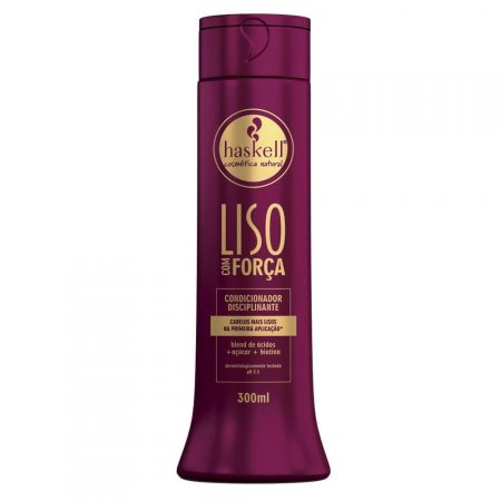 Condicionador Liso com Força Haskell 300Ml