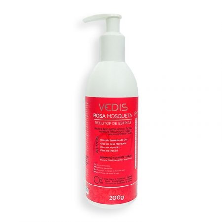 Creme Redutor de Estrias Rosa Mosqueta 200g Vedis