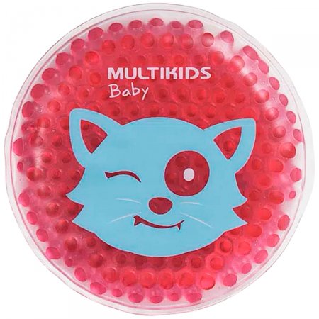 Almofada de Gel Compressa Anticólica Safe Baby Rosa (0m+) - Multikids Baby