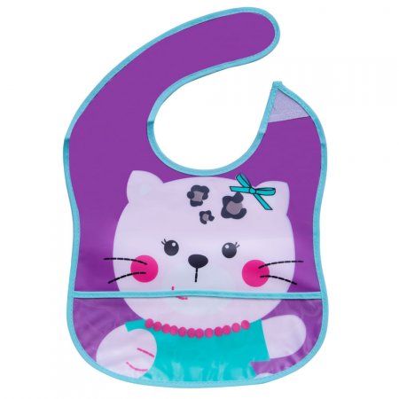 Babador Impermeável Amiga Gata Girotondo Baby