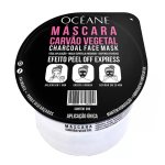 Máscara de Limpeza Facial Océane Carvão Vegetal com 28g