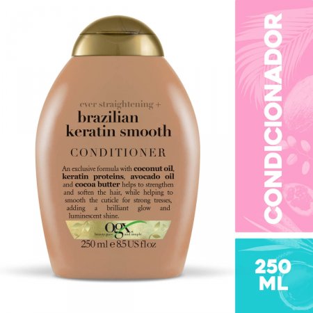 Condicionador OGX Brazilian Keratin Smooth
