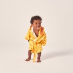 Roupão Estampado com Capuz Leão Baby Joy