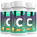 KIT 3X Vitamina C (Ácido Ascórbico) 60 cápsulas - Nutrivale