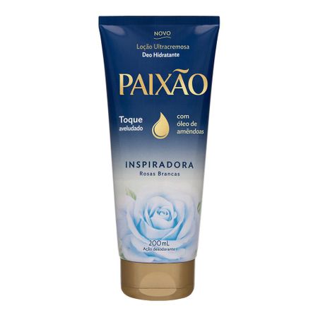 Loção Hidratante Paixão Ultracremosa Rosas Brancas 75g