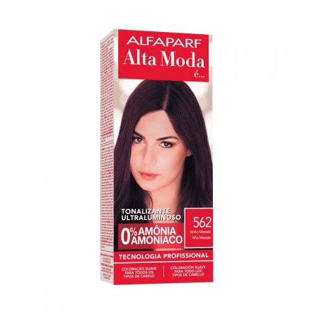Tonalizante Alta Moda 562 Vermelho Marsala 120G Alfaparf