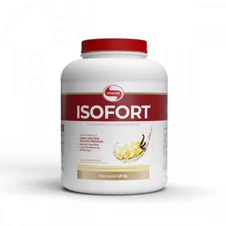 Suplemento Alimentar Isofort Baunilha com 1800g