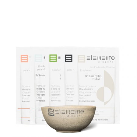 Kit Purificante De Máscara Facial Elemento Mineral