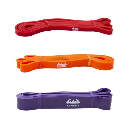 Kit Super Band Extensor Elástico 3 Intensidades Yangfit