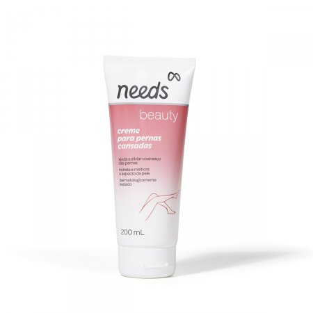Creme para Pernas Cansadas Needs Beauty com 200ml