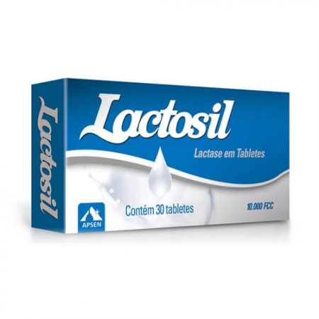 Lactosil 10.000 FCC com 30 tabletes