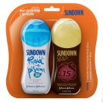 Kit Sundown Protetor Solar Praia e Piscina FPS 30 com 120ml + Protetor Solar Gold FPS 15 com 120ml