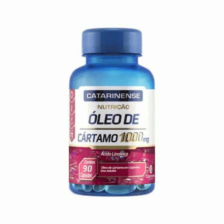 Óleo de Cartamo 1000mg Catarinense 90 cápsulas