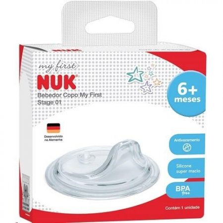 Bico de Silicone Nuk para Copo de Treinamento 6+ Meses My First