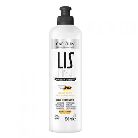 Leave In Defrizante Lis In Liso Capicilin 300Ml