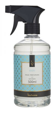 Água Perfumada Baby Antimofo 500ml - Via Aroma