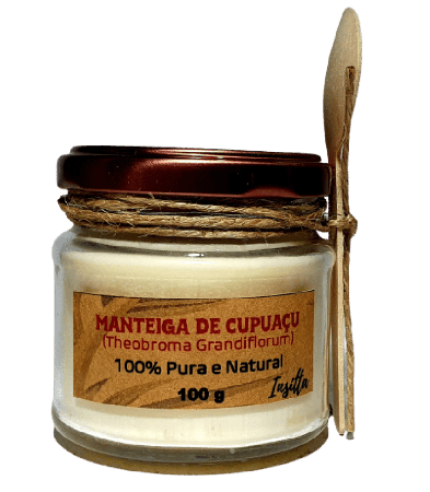 Manteiga de Cupuaçu Amazônica Insitta 100% Pura e Natural 100g