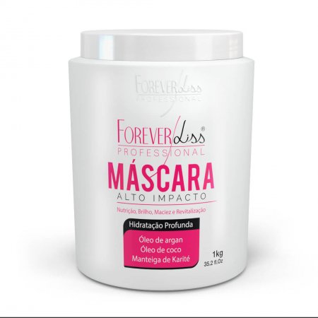 Máscara De Hidratação Alto Impacto Forever Liss 1Kg