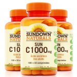 Kit 3 Vitamina C 1000mg Sundown 100 Tablets