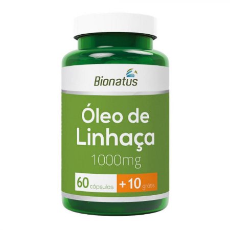 Óleo de Linhaca 1000mg 70 cápsulas Bionatus