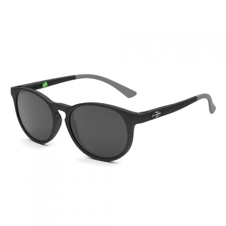 Óculos de sol mormaii infantil ollie sun preto fosco