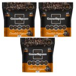 Kit com 3 Granola Low Carb Chocolate Vegano 200g GranoSquare