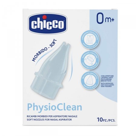 Aspirador Nasal Chicco Recarga com 1 Unidade